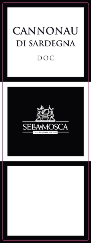 Sella & Mosca Cannonau di Sardegna 2011 Front Label