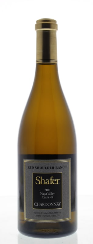 Shafer Red Shoulder Ranch Chardonnay 2014 Front Bottle Shot