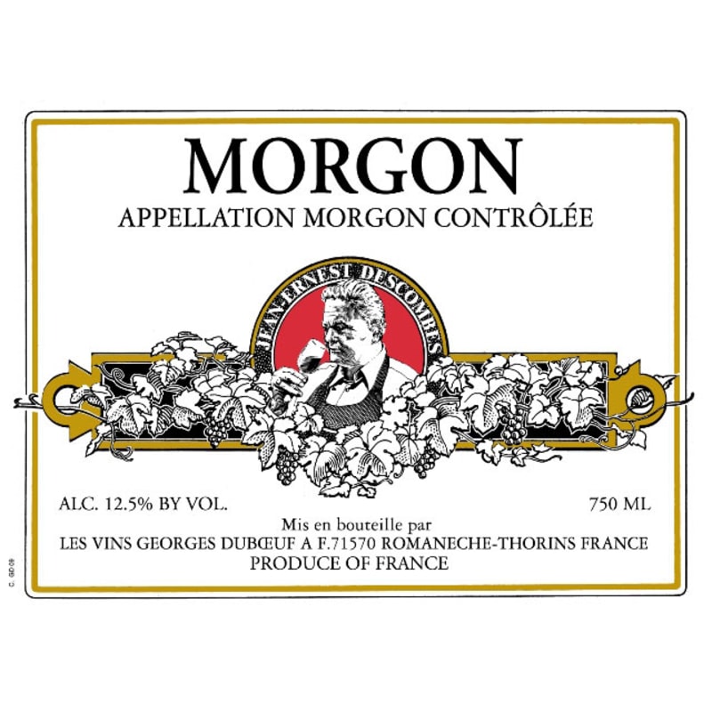 Duboeuf Morgon Jean-Ernest Descombes 2013 Front Label