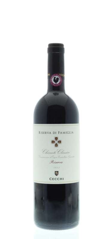 Cecchi Chianti Classico Riserva di Famiglia 2012 Front Bottle Shot