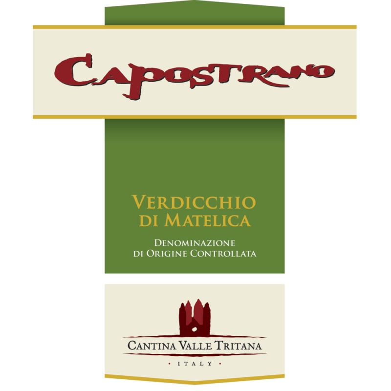 Cantina Valle Tritana Verdicchio di Matelica 2014 Front Label