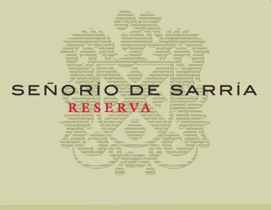 Senorio de Sarria Reserva 2005 Front Label