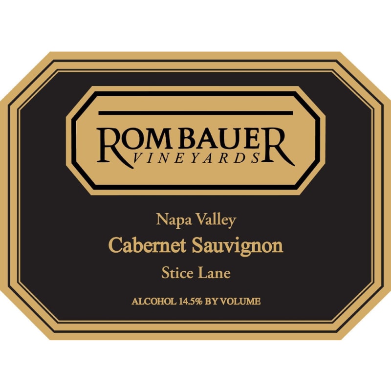 Rombauer Stice Lane Cabernet Sauvignon 2012 Front Label