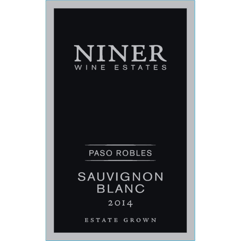 Niner Paso Robles Sauvignon Blanc 2014 Front Label