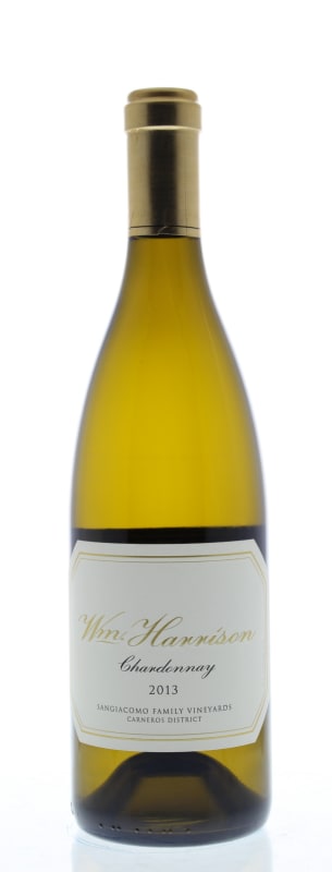 William Harrison Chardonnay 2013 Front Bottle Shot