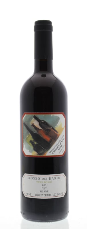 Alessandro & Gian Natale Fantino Rosso dei Dardi 2014 Front Bottle Shot