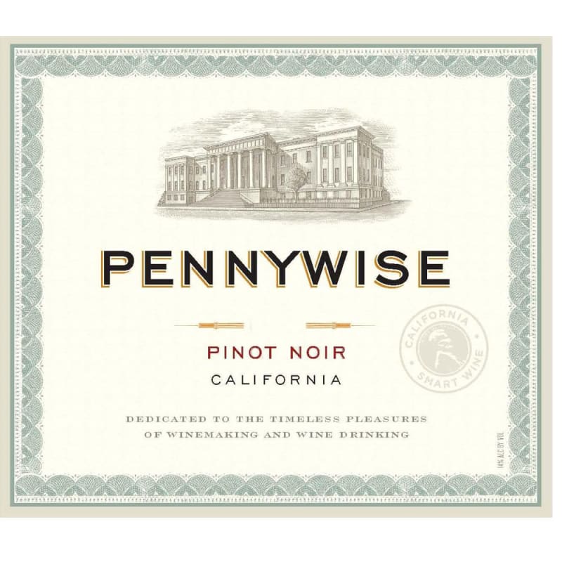 Pennywise Pinot Noir 2013 Front Label