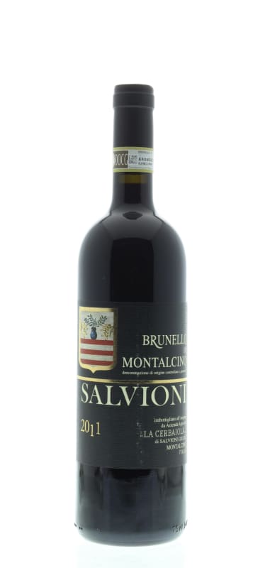 Salvioni Brunello di Montalcino 2011 Front Bottle Shot