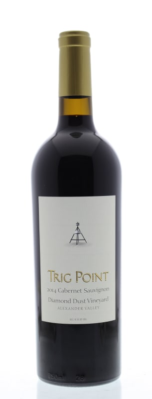 Trig Point Diamond Dust Vineyard Cabernet Sauvignon 2014 Front Bottle Shot