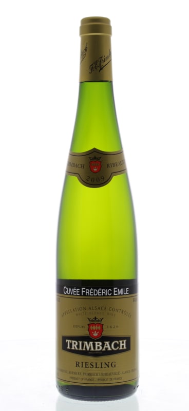 Maison Trimbach Cuvee Frederic Emile Riesling 2009 Front Bottle Shot