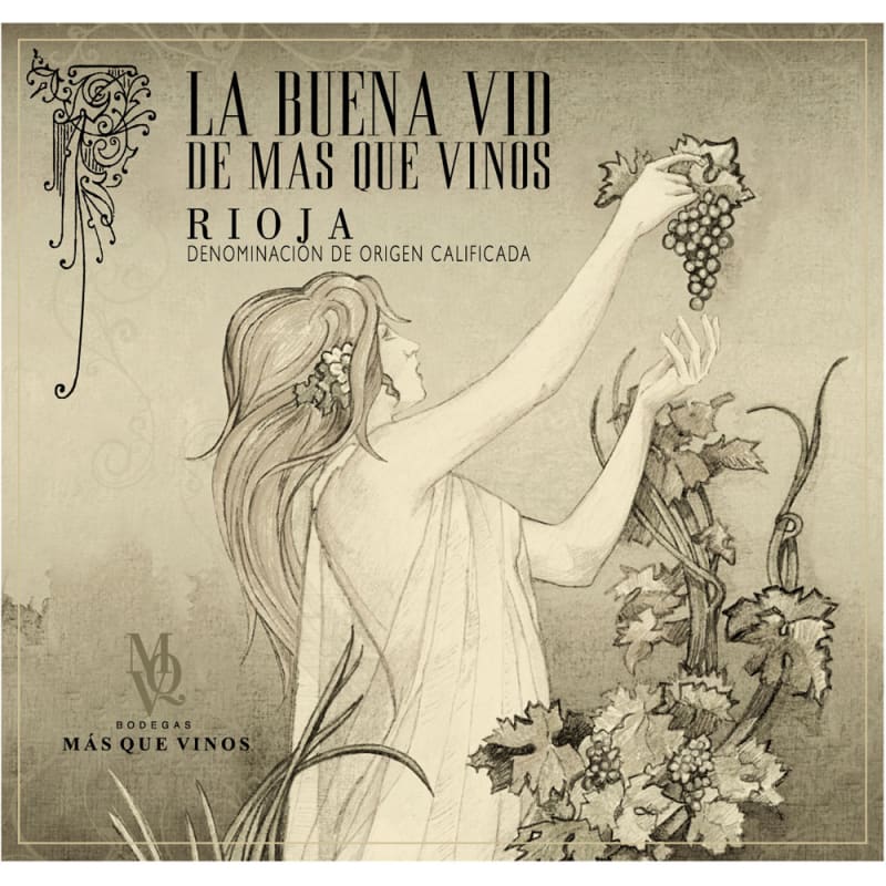 La Buena Vid Rioja 2010 Front Label