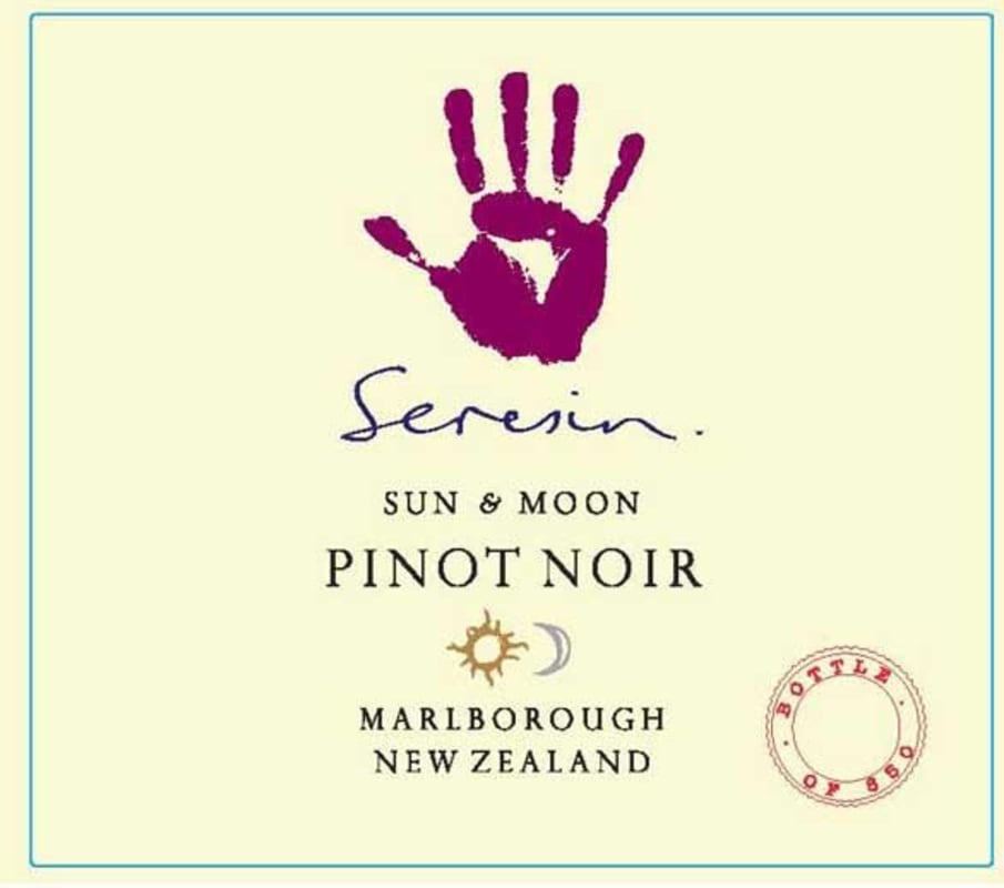 Seresin Sun & Moon Pinot Noir 2009 Front Label