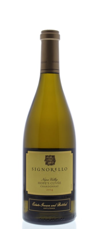 Signorello Hope's Cuvee Chardonnay 2014 Front Bottle Shot