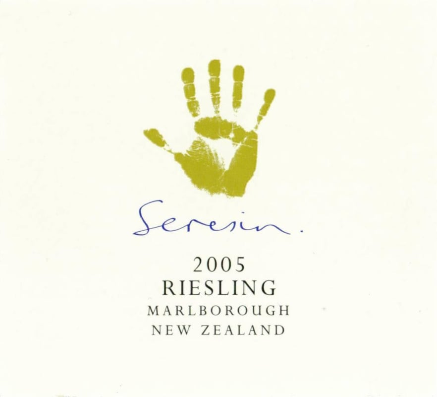 Seresin Riesling 2005 Front Label