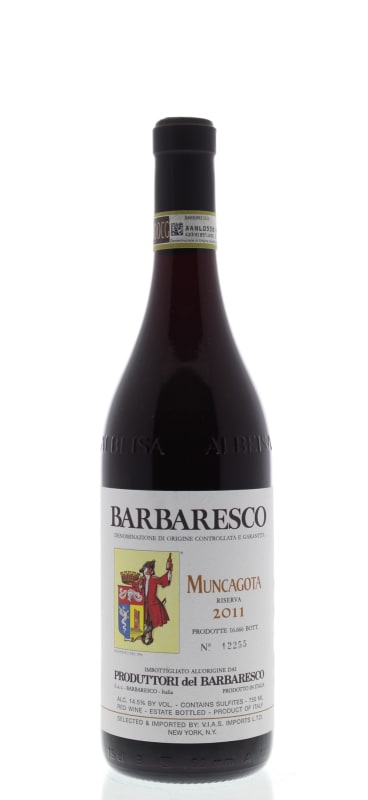 Produttori del Barbaresco Barbaresco Muncagota Riserva 2011 Front Bottle Shot