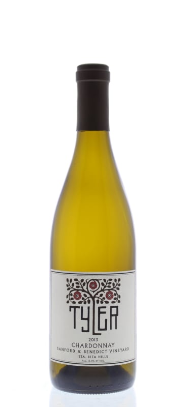 Tyler Winery Sanford and Benedict Chardonnay 2013 Front Bottle Shot