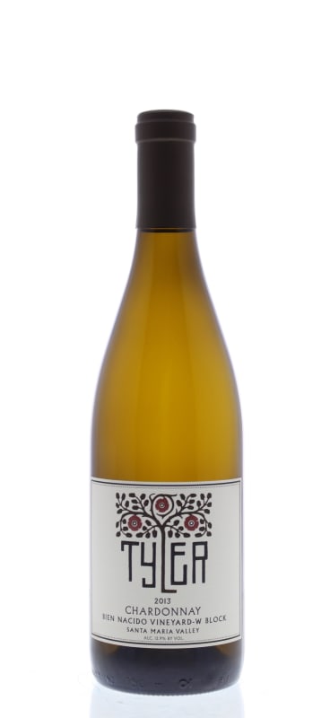 Tyler Winery Bien Nacido W Block Chardonnay 2013 Front Bottle Shot
