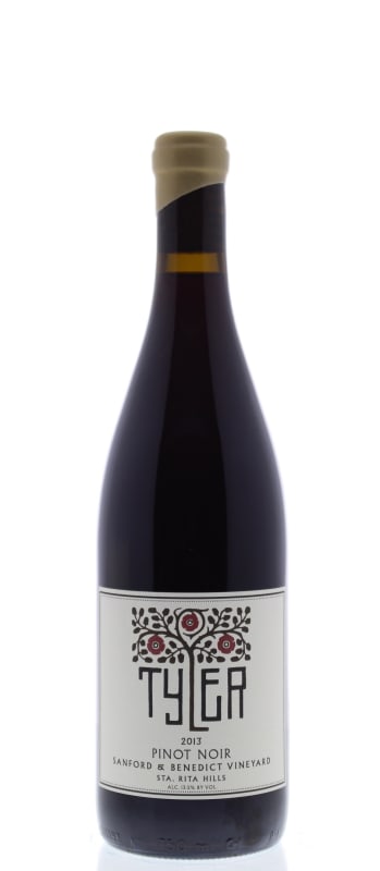 Tyler Winery Sanford and Benedict Pinot Noir 2013 Front Bottle Shot