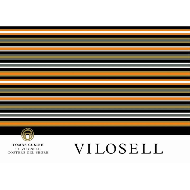 Tomas Cusine El Vilosell 2012 Front Label