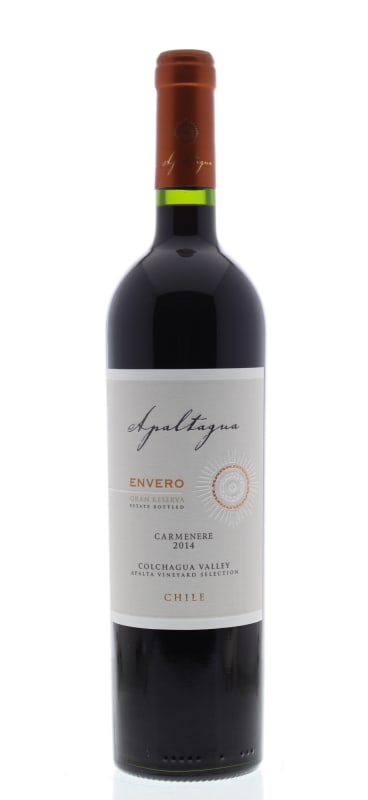 Apaltagua Envero Gran Reserva Carmenere 2014 Front Bottle Shot