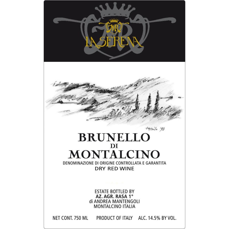 La Serena Brunello di Montalcino 2011 Front Label
