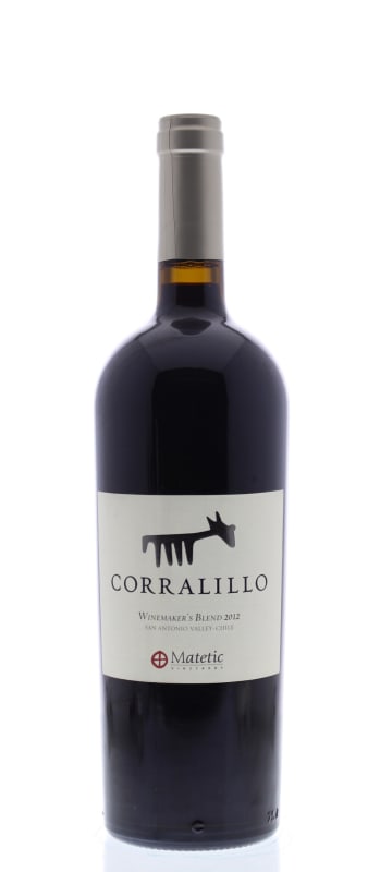 Matetic Corralillo Winemaker's Blend 2012 Front Bottle Shot