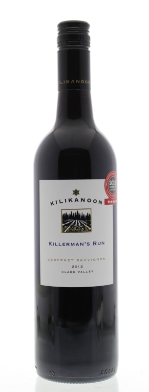 Kilikanoon Killerman's Run Cabernet Sauvignon 2012 Front Bottle Shot