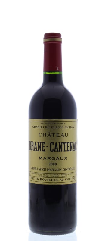 Chateau Brane-Cantenac 2000 Front Bottle Shot