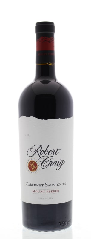 Robert Craig Cellars Mt. Veeder Cabernet Sauvignon 2013 Front Bottle Shot