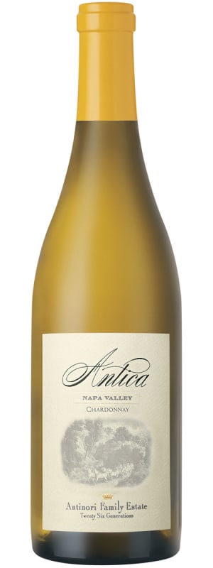Antica Chardonnay 2014 Front Bottle Shot