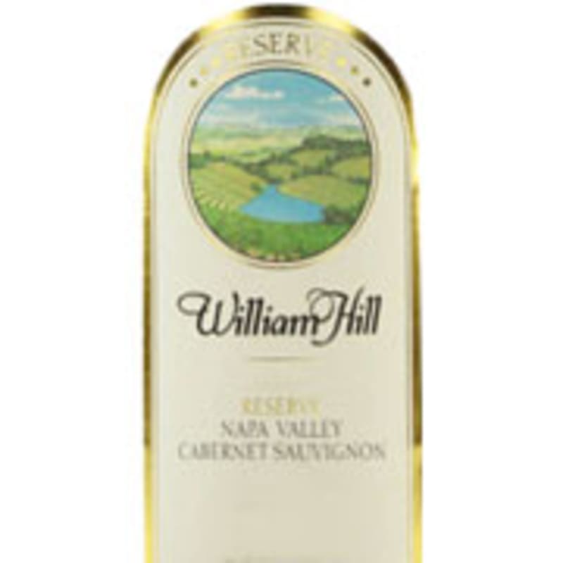 William Hill Reserve Cabernet Sauvignon 1987 Front Label