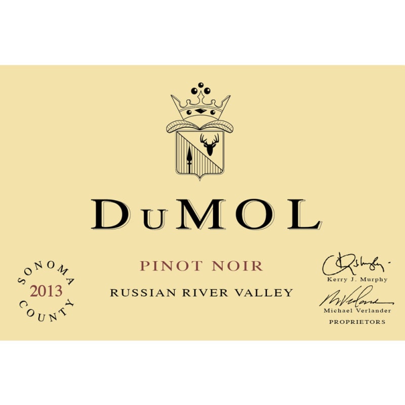 DuMOL Russian River Valley Pinot Noir (375ML half-bottle) 2013 Front Label