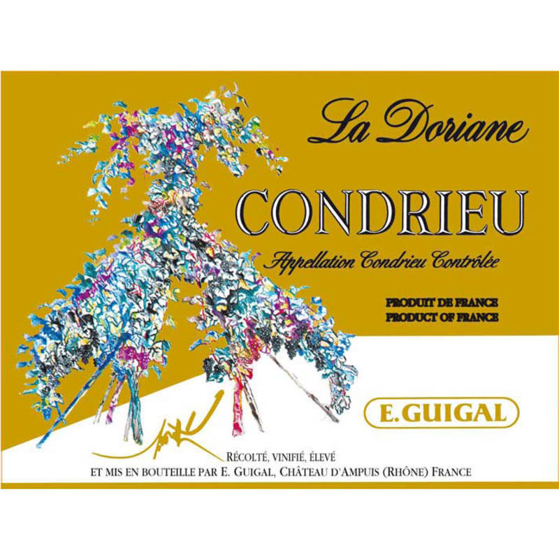 E. Guigal La Doriane Condrieu 2014 Front Label