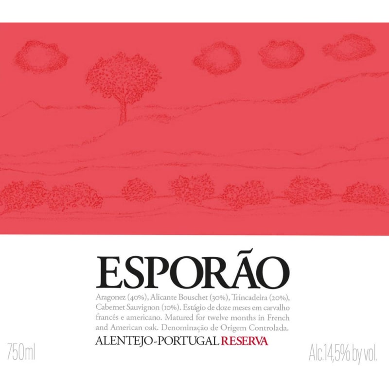 Herdade Do Esporao Reserva Red 2013 Front Label