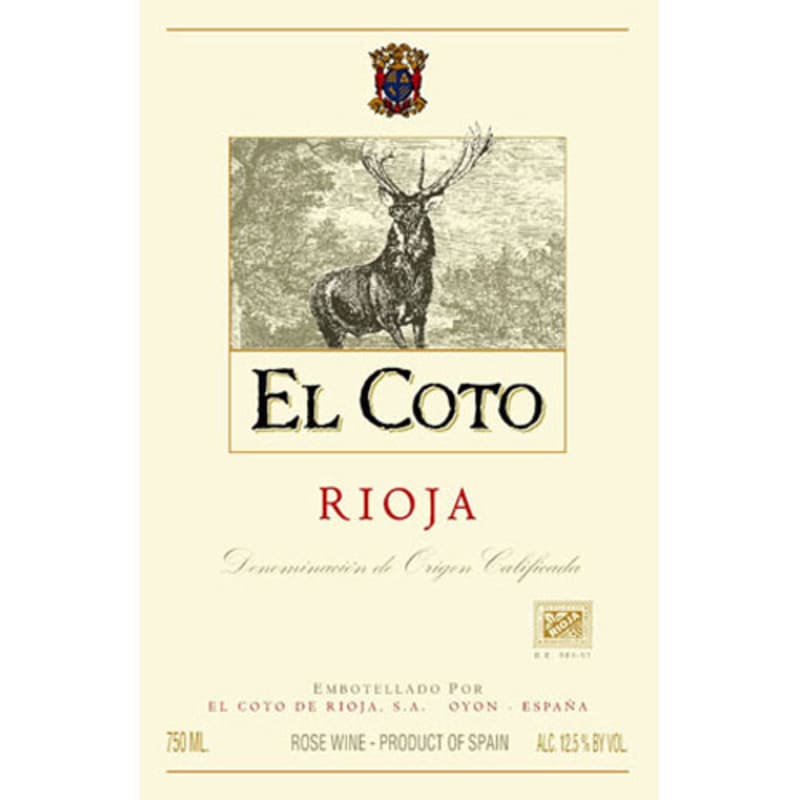El Coto Rosado 2015 Front Label