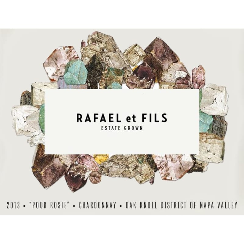 Rafael Pere et Fils Pour Rosie Estate Grown Chardonnay 2013 Front Label