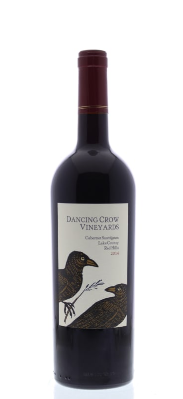 Dancing Crow Vineyards Red Hills Cabernet Sauvignon 2014 Front Bottle Shot