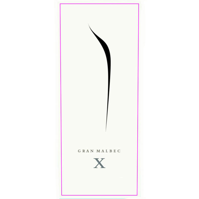 Pulenta X Gran Malbec 2012 Front Label