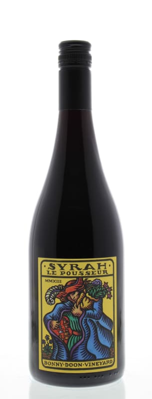 Bonny Doon Le Pousseur Syrah 2013 Front Bottle Shot