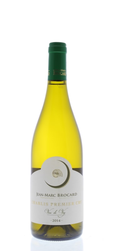 Brocard Vau de Vey Chablis Premier Cru 2014 Front Bottle Shot