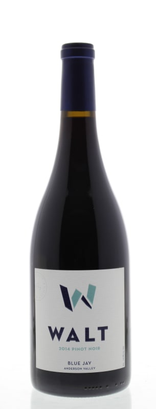 Walt Blue Jay Anderson Valley Pinot Noir 2014 Front Bottle Shot