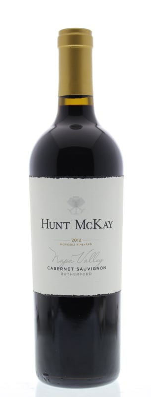 Hunt McKay Morisoli Vineyard Cabernet Sauvignon 2012 Front Bottle Shot