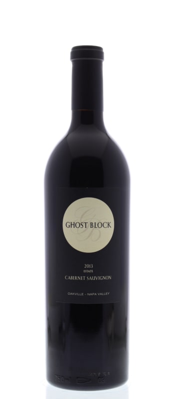 Ghost Block Oakville Estate Cabernet Sauvignon 2013 Front Bottle Shot