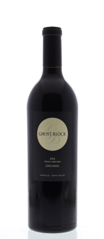 Ghost Block Pelissa Vineyard Zinfandel 2014 Front Bottle Shot