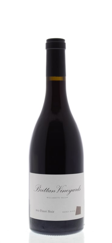 Brittan Basalt Block Pinot Noir 2013 Front Bottle Shot
