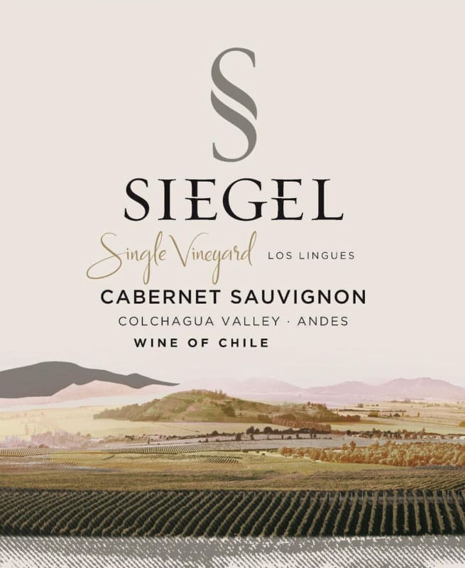 Vina Siegel Los Lingues Single Vineyard Cabernet Sauvignon 2014 Front Label