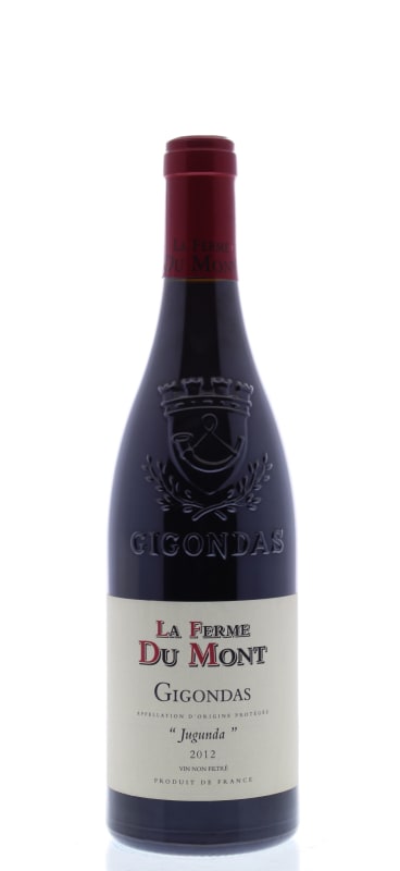 La Ferme du Mont Gigondas Cotes Jugunda 2012 Front Bottle Shot