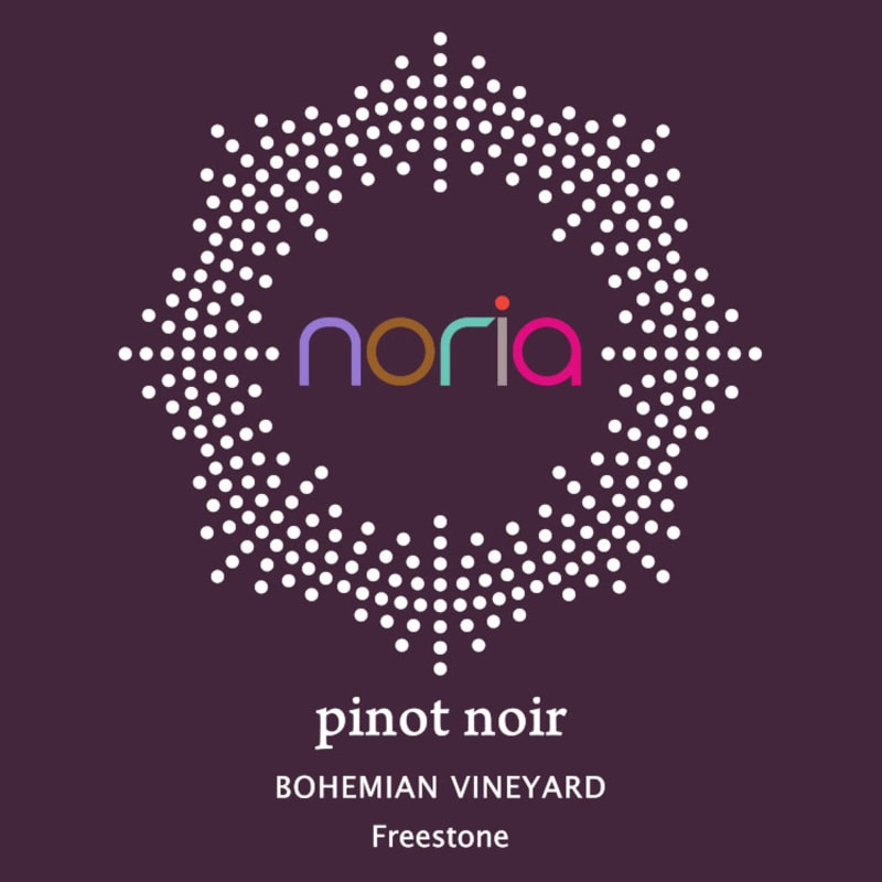 NORIA Bohemian Vineyard Pinot Noir 2014 Front Label