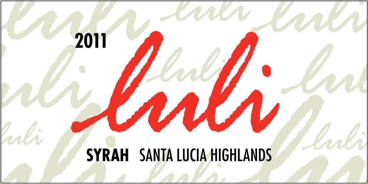 Luli Syrah 2011 Front Label