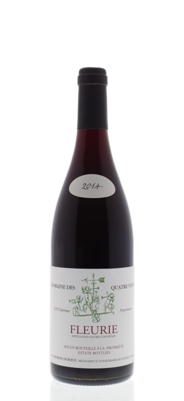Duboeuf Fleurie Domaine des Quatre Vents 2014 Front Bottle Shot